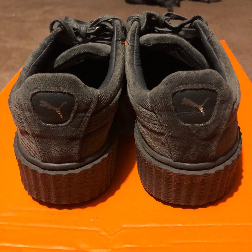 Puma Creeper Velvet Fenty Glacier Grey Gem